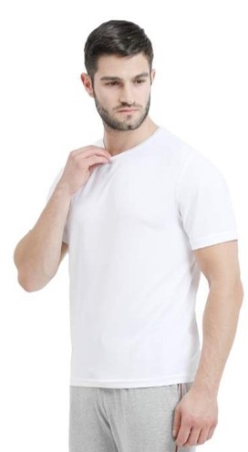 Alcis Round Neck T-Shirt White Alcis Round Neck T-Shirt White