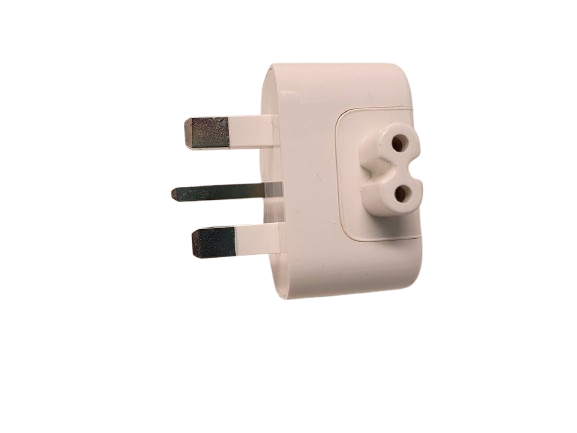 Apple Plug UK Style Plug Adapter Duck Head for Power Adapters of MacBook, Powerbook, Pro, Air, iPod, iPhone, iPad, iBook Apple Plug UK Style Plug Adapter Duck Head for Power Adapters of MacBook, Powerbook, Pro, Air, iPod, iPhone, iPad, iBook