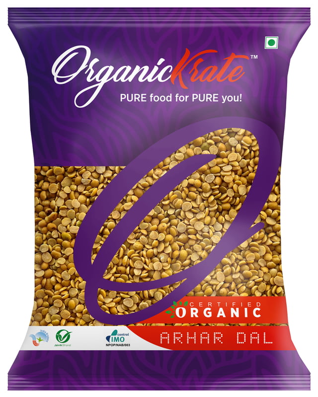 OrganicKrate Arhar Dal / ToorDal - Organic OrganicKrate Arhar Dal / ToorDal - Organic