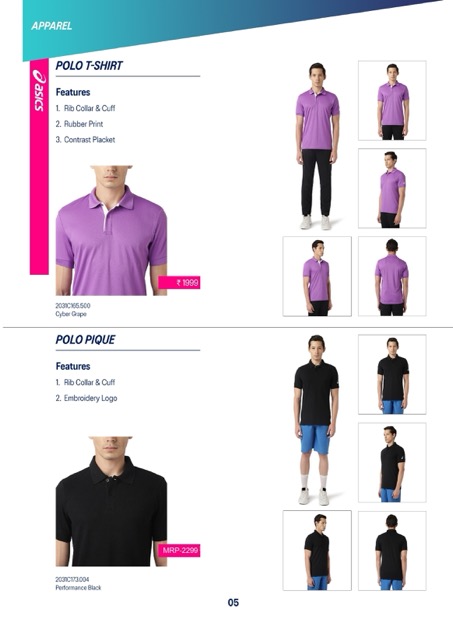 Tshirt ASICS