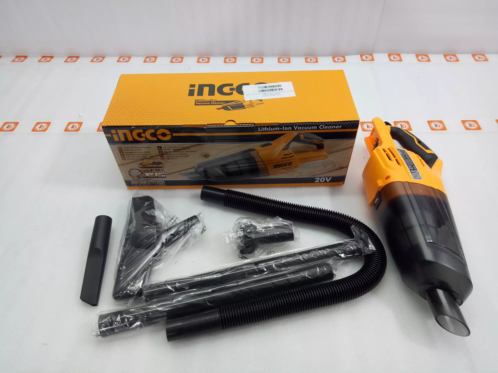 INGCO Lithium-Ion Cordless Vacuum Cleaner CVLI2001 (20V)