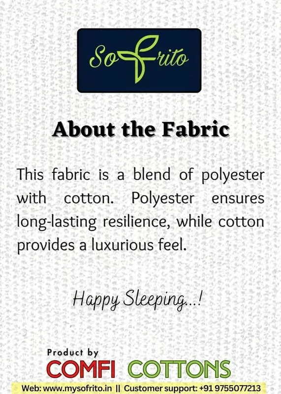 Sofrito Bedsheet Glace Cotton 300 TC - Striped - White Sofrito Bedsheet Glace Cotton 300 TC - Striped - White