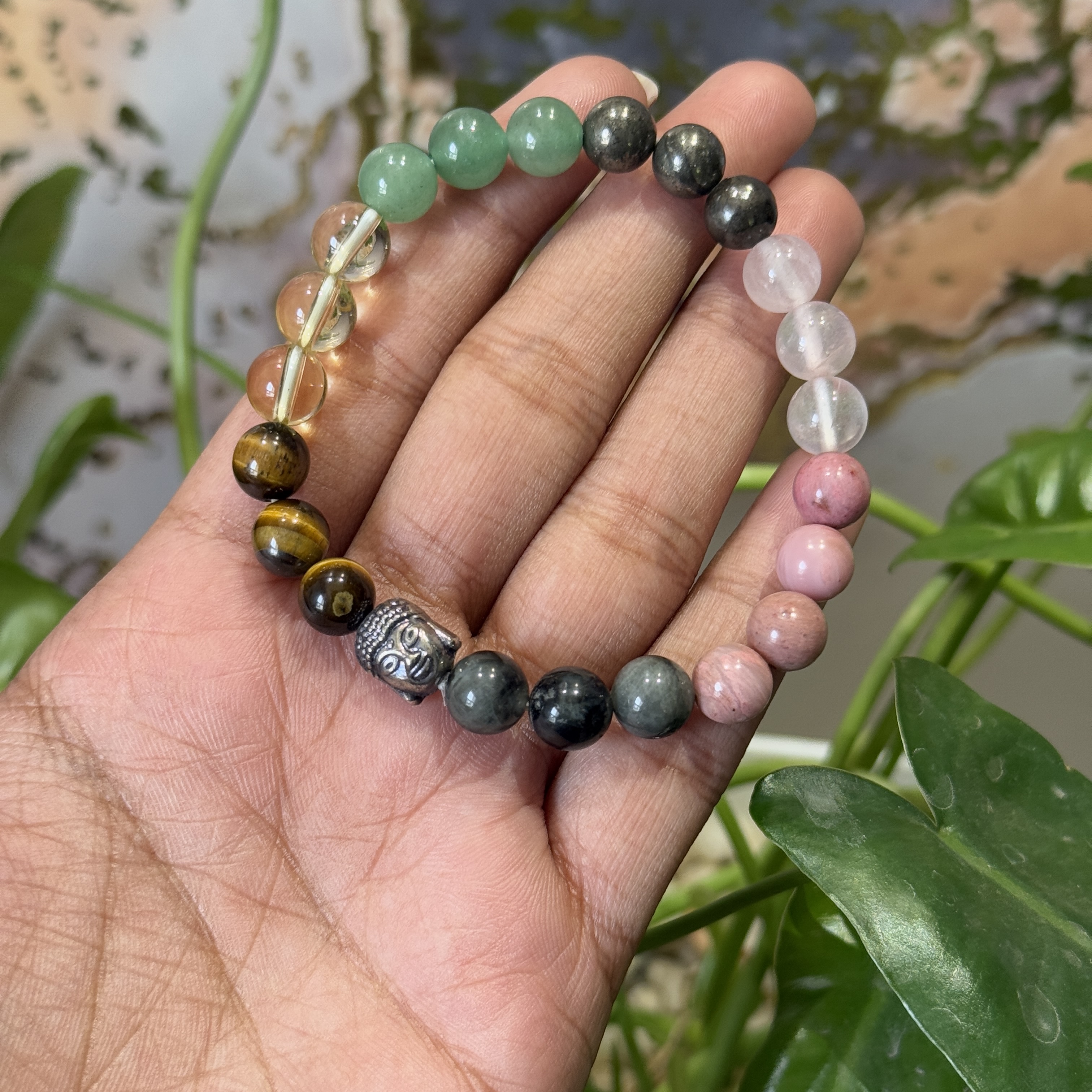 Abundance+Love Crystal Bracelet