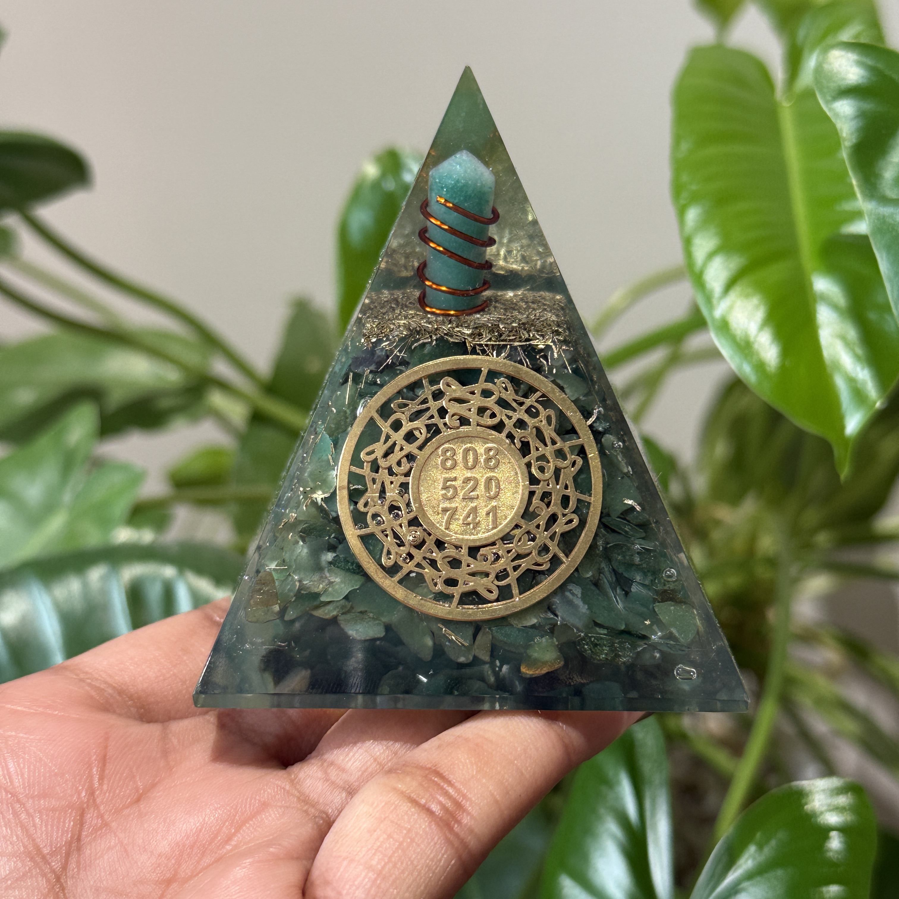 Abundance Resin Pyramid Abundance Resin Pyramid