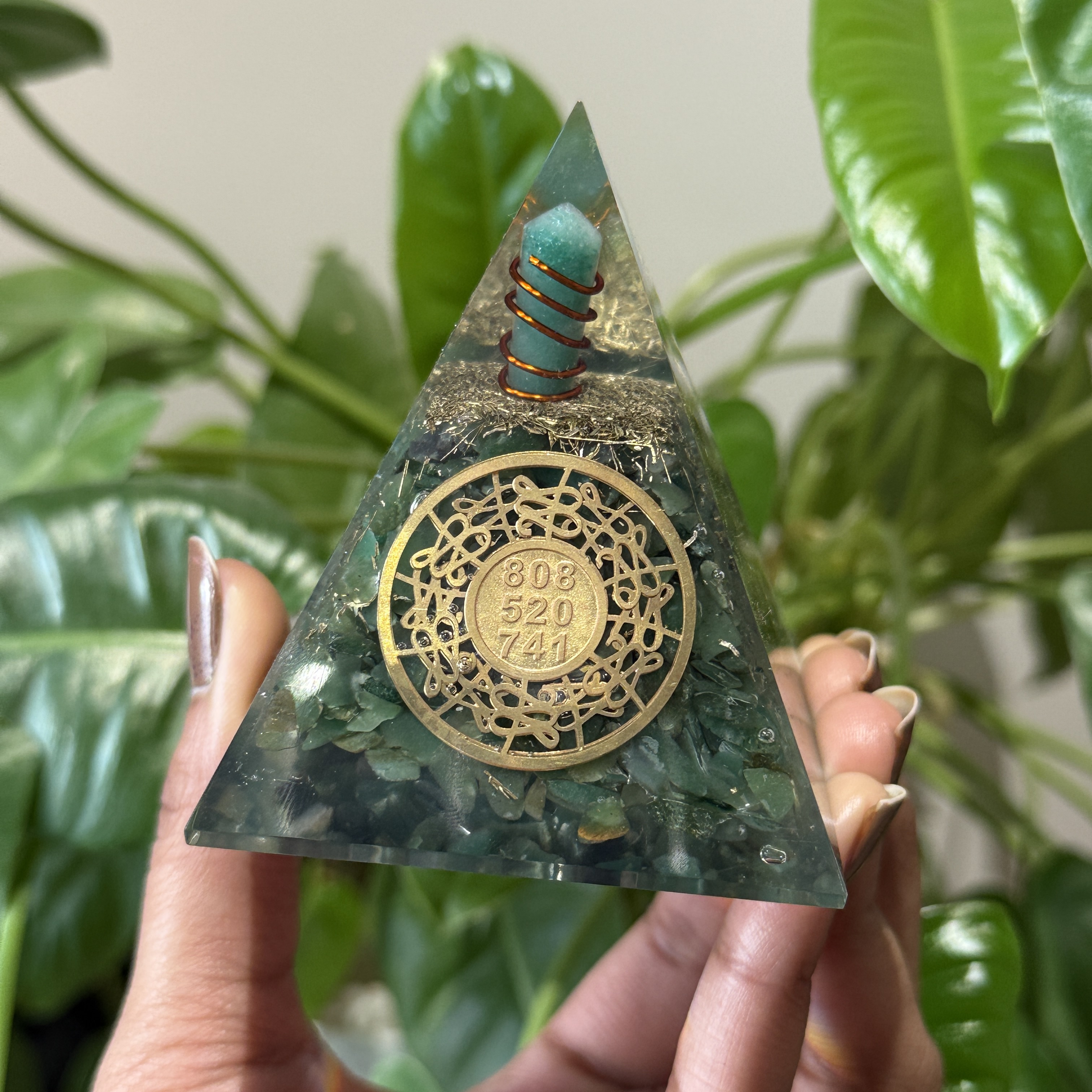 Abundance Resin Pyramid Abundance Resin Pyramid