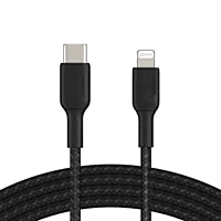 Champin TYPE-C TO L Braided Black Metal Mold 27W 1Mtr Data Cable Series-I (Black) Champin TYPE-C TO L Braided Black Metal Mold 27W 1Mtr Data Cable Series-I (Black)