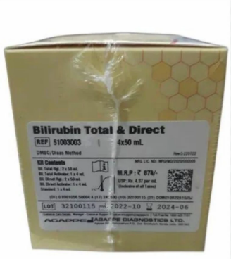 Agappe Bilirubin Total & Direct (4*50ml)