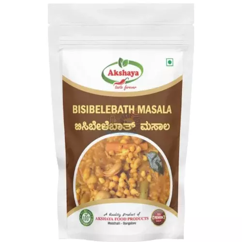 Akshaya Bisibelebath Powder- 100g Akshaya Bisibelebath Powder- 100g