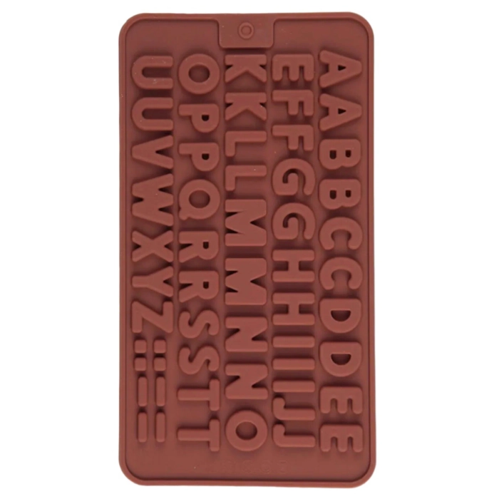 Alphabet Chocolate Mould Alphabet Chocolate Mould