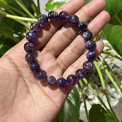 Amethyst 8mm crystal bracelet Amethyst 8mm crystal bracelet