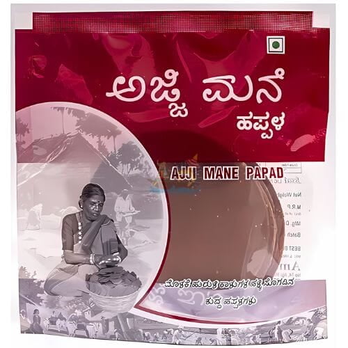 Ammaiah Food Ajji Mane Papad- 200g Ammaiah Food Ajji Mane Papad- 200g
