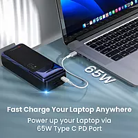 Portronics Ampbox 27K 65W 27000 mAh 4-in-1 Fast Charging Portronics Ampbox 27K 65W 27000 mAh 4-in-1 Fast Charging