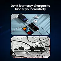 Portronics Ampbox 27K 65W 27000 mAh 4-in-1 Fast Charging Portronics Ampbox 27K 65W 27000 mAh 4-in-1 Fast Charging
