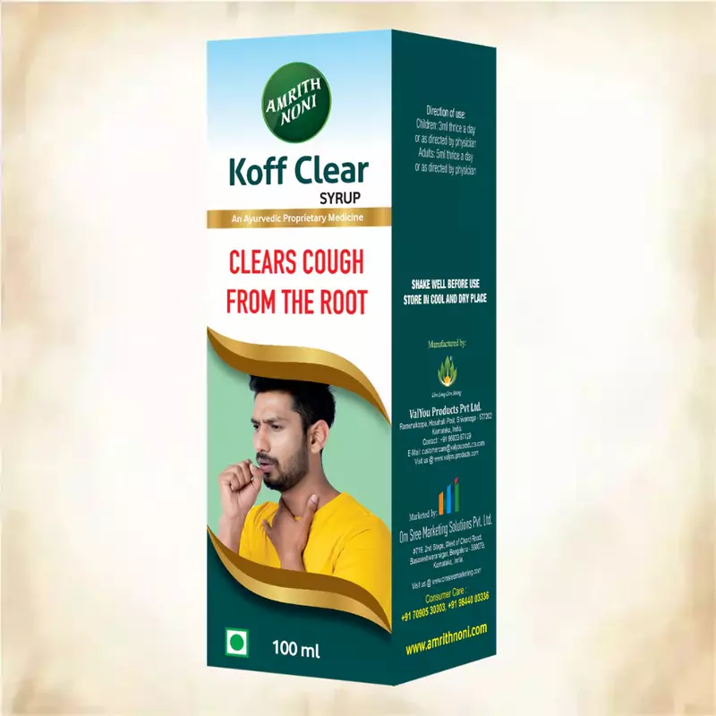 Amrith Noni Koff Clear Syrup Amrith Noni Koff Clear Syrup