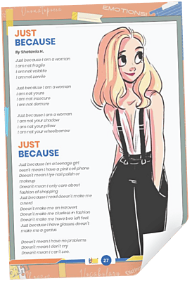eJELLY Creative Writing Printable Book