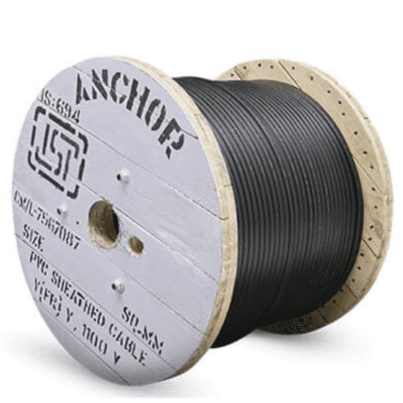 Anchor Flat Submersible Cable 3 Core 4.00 Sq.Mm