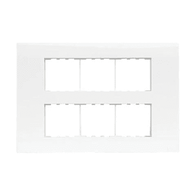 Anchor Roma Plus Plate, 12 Module, 288212 (Set of 5)