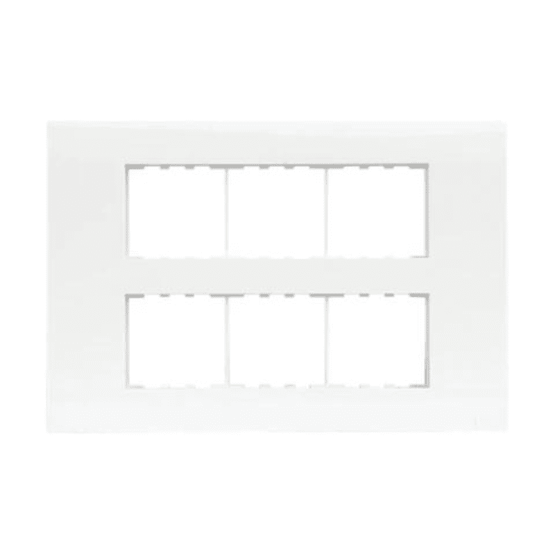Anchor Roma Plus Plate, 12 Module, 288212 (Set of 5)