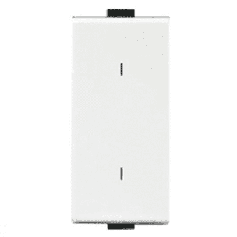 Anchor Roma Plus Switch 10AX, 1 Module, 2 Way, 289102 (Set of 20)