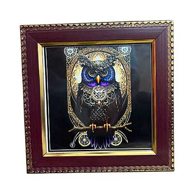 Owl — Pyrite Photo Frame