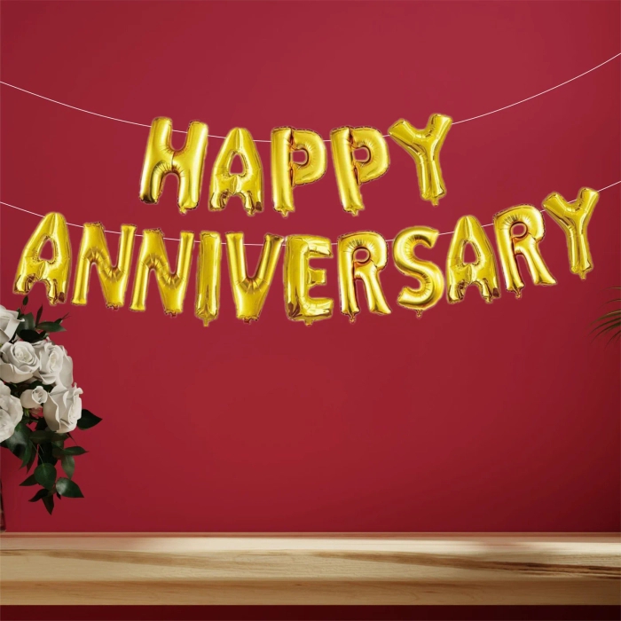Anniversary Foil Banner (Gold) Anniversary Foil Banner (Gold)