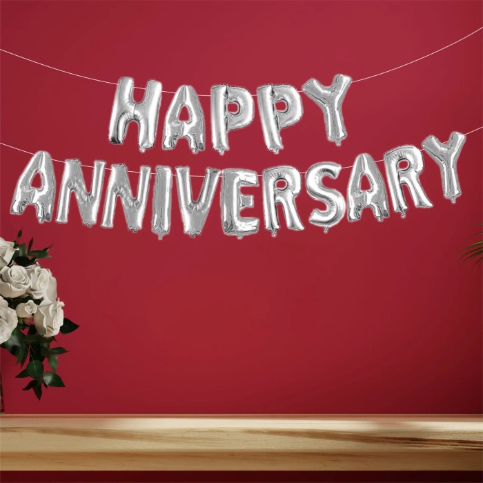 Anniversary Foil Banner (Silver) Anniversary Foil Banner (Silver)