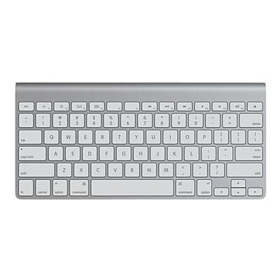 Apple Wireless Keyboard | MC184LL/B | Portable | Light Weight