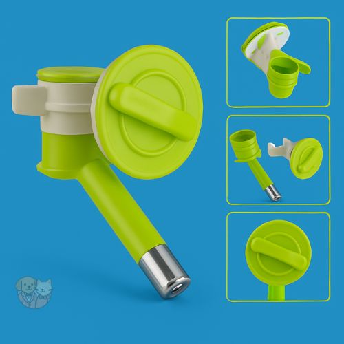 Cage Hanging Automatic Water Dispenser – Nozzle Feeder for Dogs, Cats, Rabbits & Small Pets