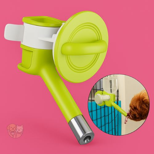 Cage Hanging Automatic Water Dispenser โ Nozzle Feeder for Dogs, Cats, Rabbits & Small Pets Cage Hanging Automatic Water Dispenser โ Nozzle Feeder for Dogs, Cats, Rabbits & Small Pets