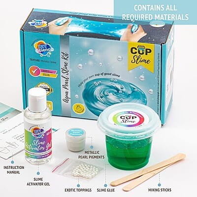Aqua pearl slime kit Aqua pearl slime kit