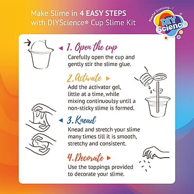 Aqua pearl slime kit Aqua pearl slime kit