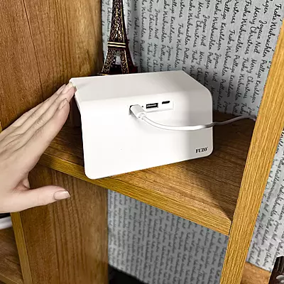 15W Wireless Charger "Arch", with Digital Clock and Ambient Light 15W Wireless Charger "Arch", with Digital Clock and Ambient Light