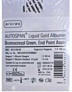 ARKRAY Biochemistry Reagent Kit , Albumin