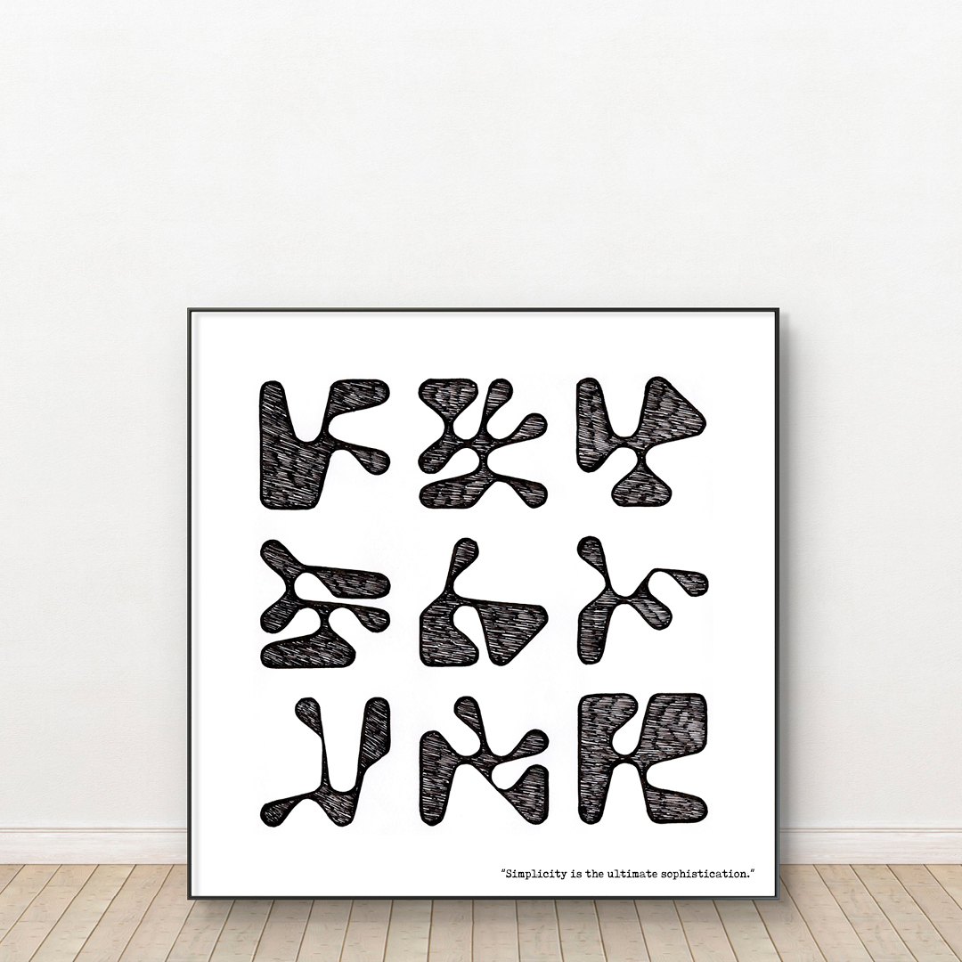 Sophisticated Simplicity - Art No. 428/2025 Sophisticated Simplicity - Art No. 428/2025