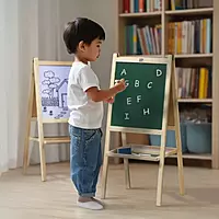 2 in 1 Double sided Easel Board (Black and White) 2 in 1 Double sided Easel Board (Black and White)