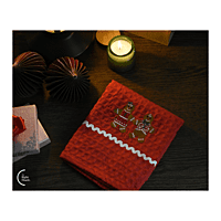 Dish Towel - Holly Jolly (two ginger bread design) (1pc) Dish Towel - Holly Jolly (two ginger bread design) (1pc)