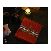 Dish Towel - Holly Jolly (one ginger bread design) (1pc) Dish Towel - Holly Jolly (one ginger bread design) (1pc)