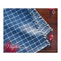 Neyth - Artisanal Cotton Bath Towel (Checkmate)