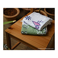 Cotton Waffle Bath Towel - Tides and Tales Pack (Pack of 2)