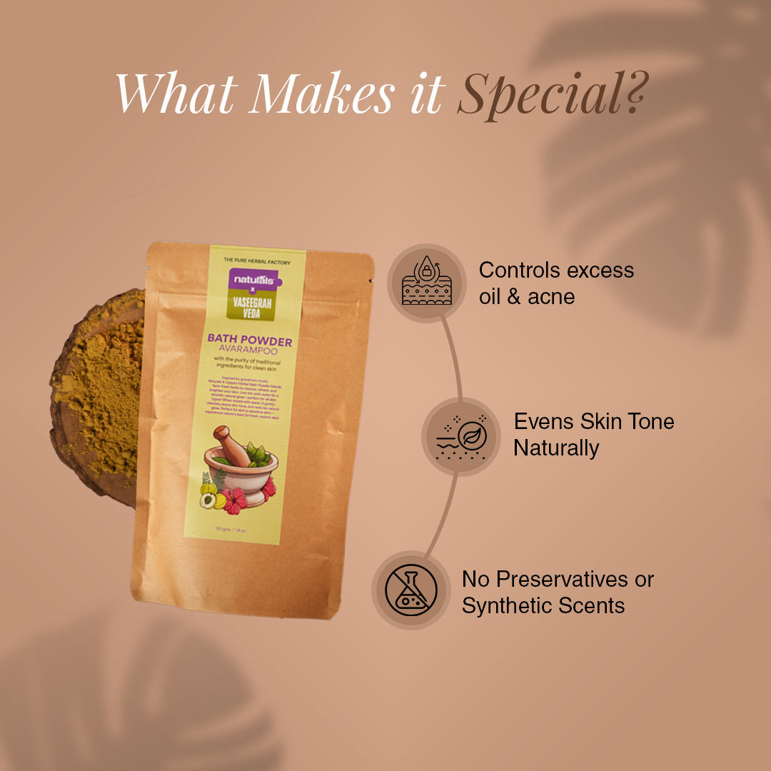 Avarampoo Bath Powder