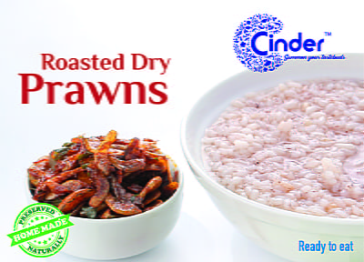 CINDER DRY PRAWNS ROAST 50G CINDER DRY PRAWNS ROAST 50G
