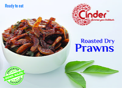 CINDER DRY PRAWNS ROAST 50G CINDER DRY PRAWNS ROAST 50G