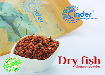 CINDER DRY FISH CHUTNEY 50G CINDER DRY FISH CHUTNEY 50G