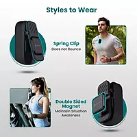 Portronics Talk Four 2W Wearable Bluetooth Speaker with Mic, Portable Speaker with Microphone Portronics Talk Four 2W Wearable Bluetooth Speaker with Mic, Portable Speaker with Microphone