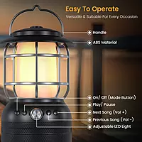 Portronics ilumi II 16W HD Sound Bluetooth Speaker With LED Lamp (Black) Portronics ilumi II 16W HD Sound Bluetooth Speaker With LED Lamp (Black)