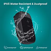 Portronics Talk Four 2W Wearable Bluetooth Speaker with Mic, Portable Speaker with Microphone Portronics Talk Four 2W Wearable Bluetooth Speaker with Mic, Portable Speaker with Microphone