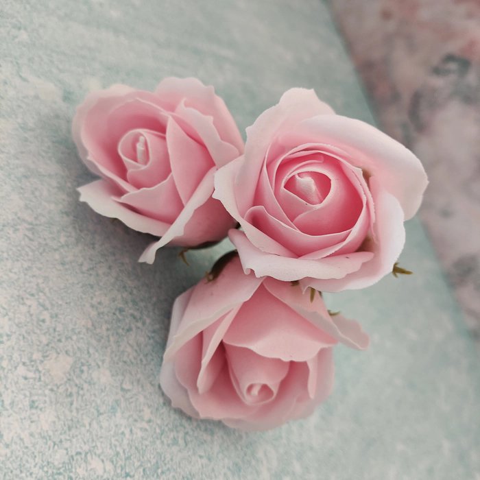 Artificial Rose Pink Color Artificial Rose Pink Color