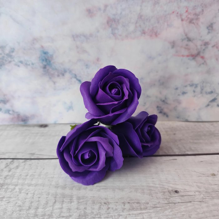 Artificial Rose Purple Color Artificial Rose Purple Color