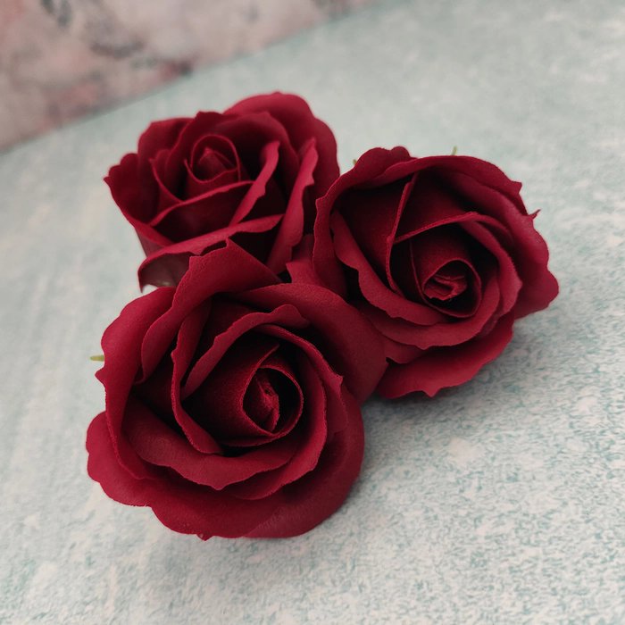 Artificial Rose Red Color Artificial Rose Red Color