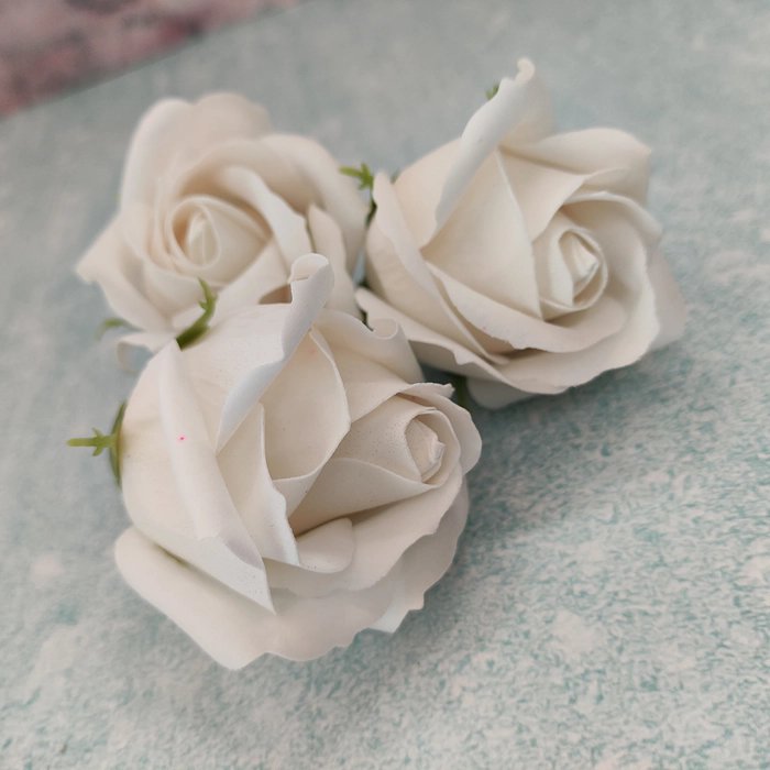 Artificial Rose White Color Artificial Rose White Color